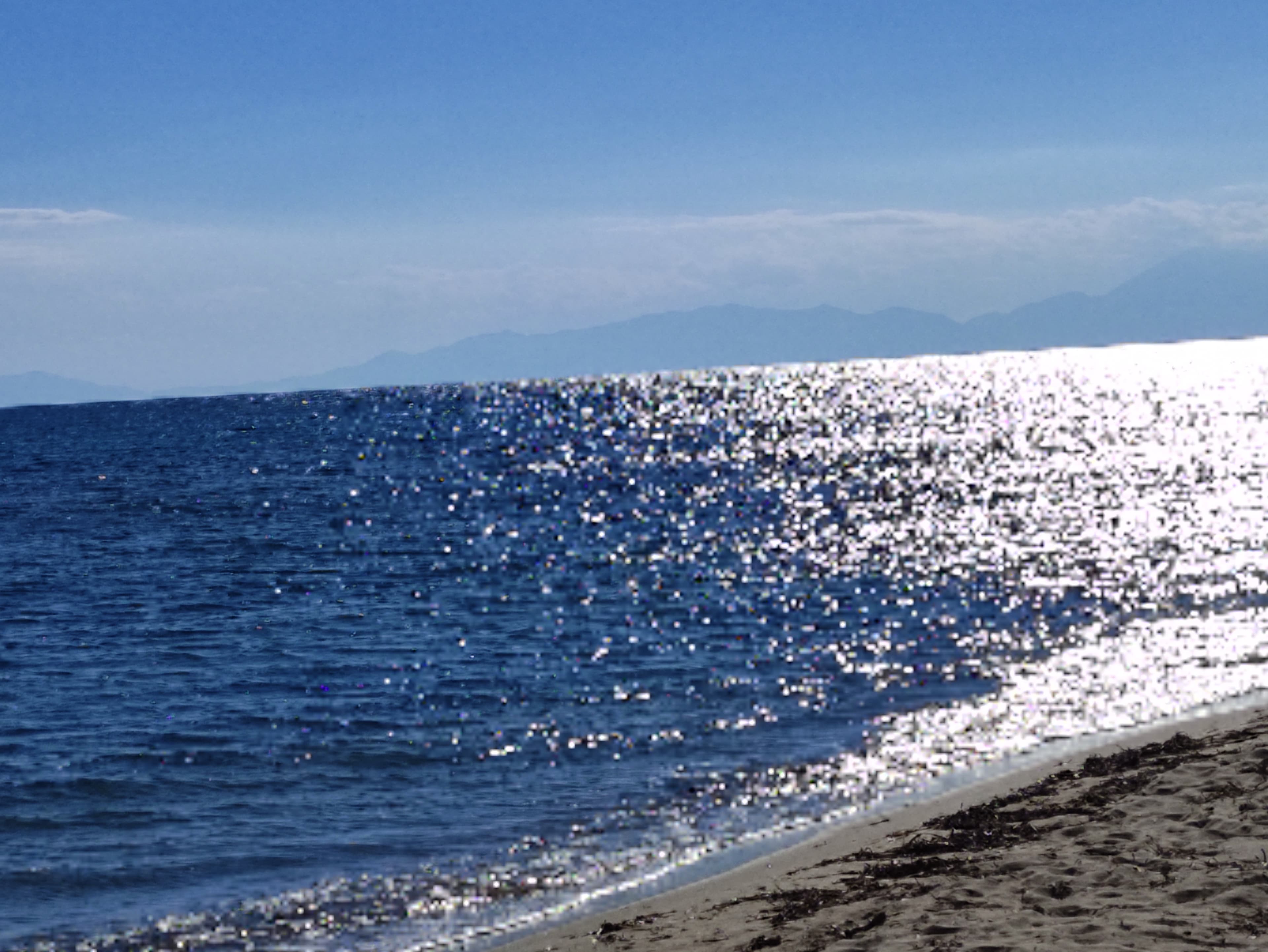 Sozopoli beach strip overview