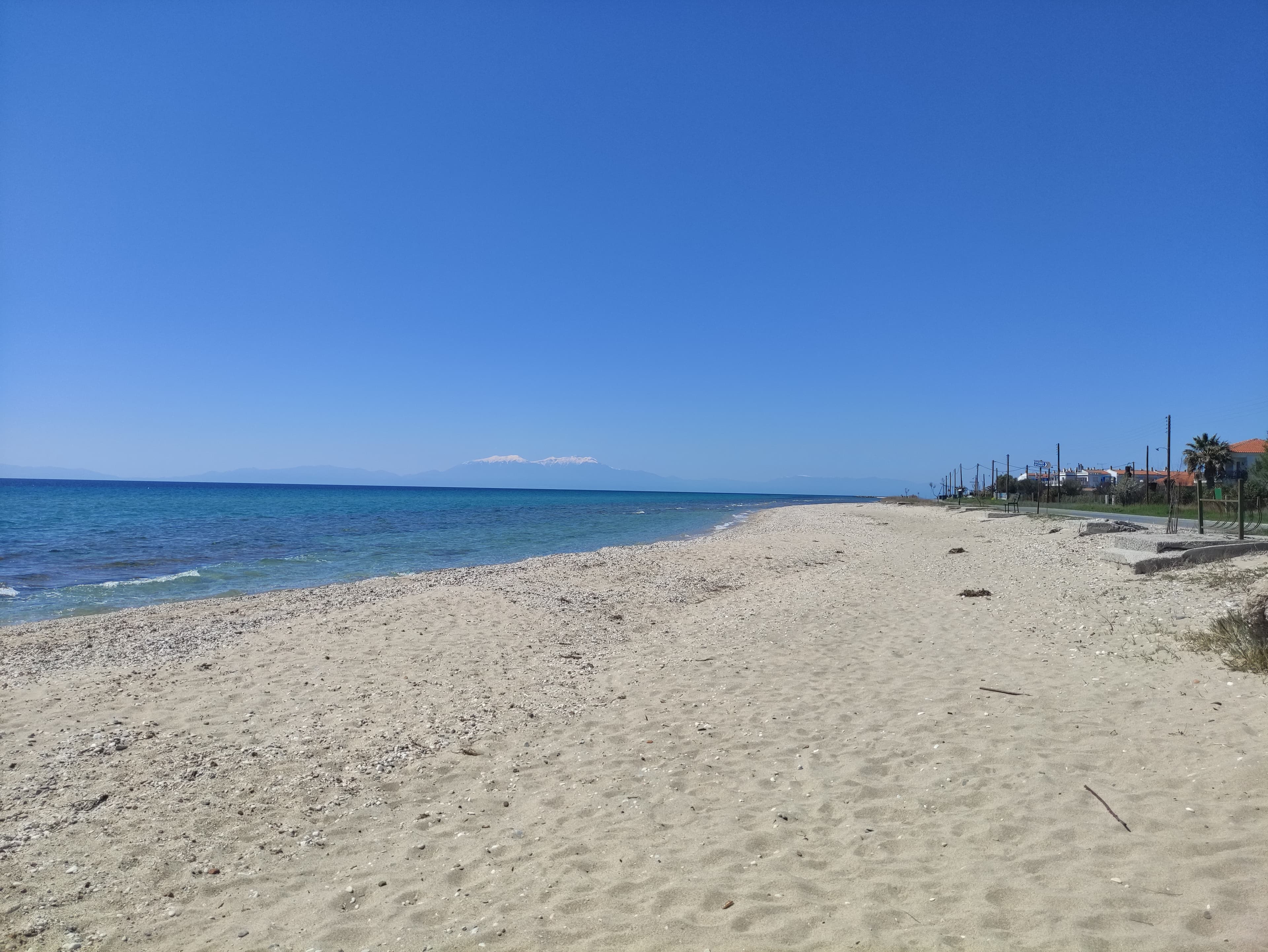 Blue-flag coast with open shoreline